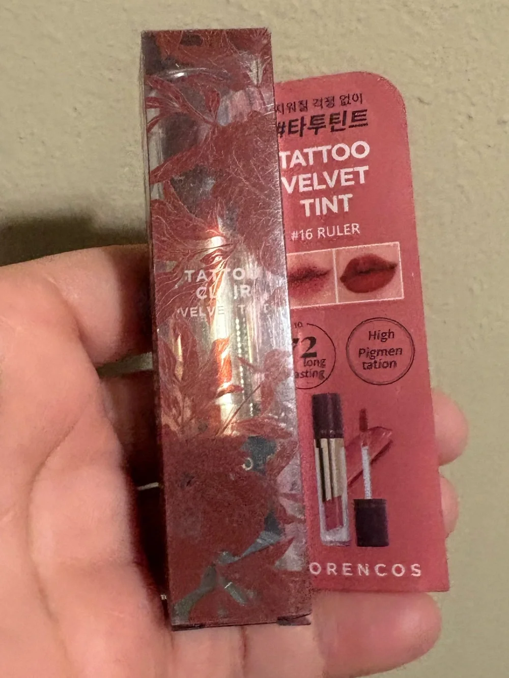 Tattoo Velvet Tint Lipstick - 16 Ruler (Deep Rose) 🌹 Brand New Never Used.